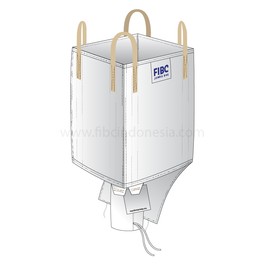 Bottom Spout With Flap - Jumbo Bag Indonesia